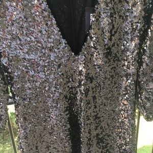 Never worn sequin dress in size 12